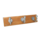 Coat rack 3 hooks  school communities Vntage