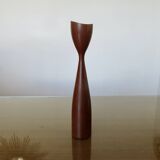 Scandinavian teak candle holder, 60s-70s, Denmark