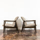 Paire de fauteuils GFM-64 par Edmund Homa Années 1960
