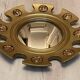 Mirror sun gilded wood 1960
