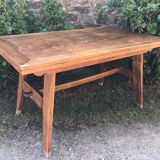 Vintage table from the Reconstruction period of Rene Gabriel in beech.