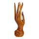 Hand wooden ring