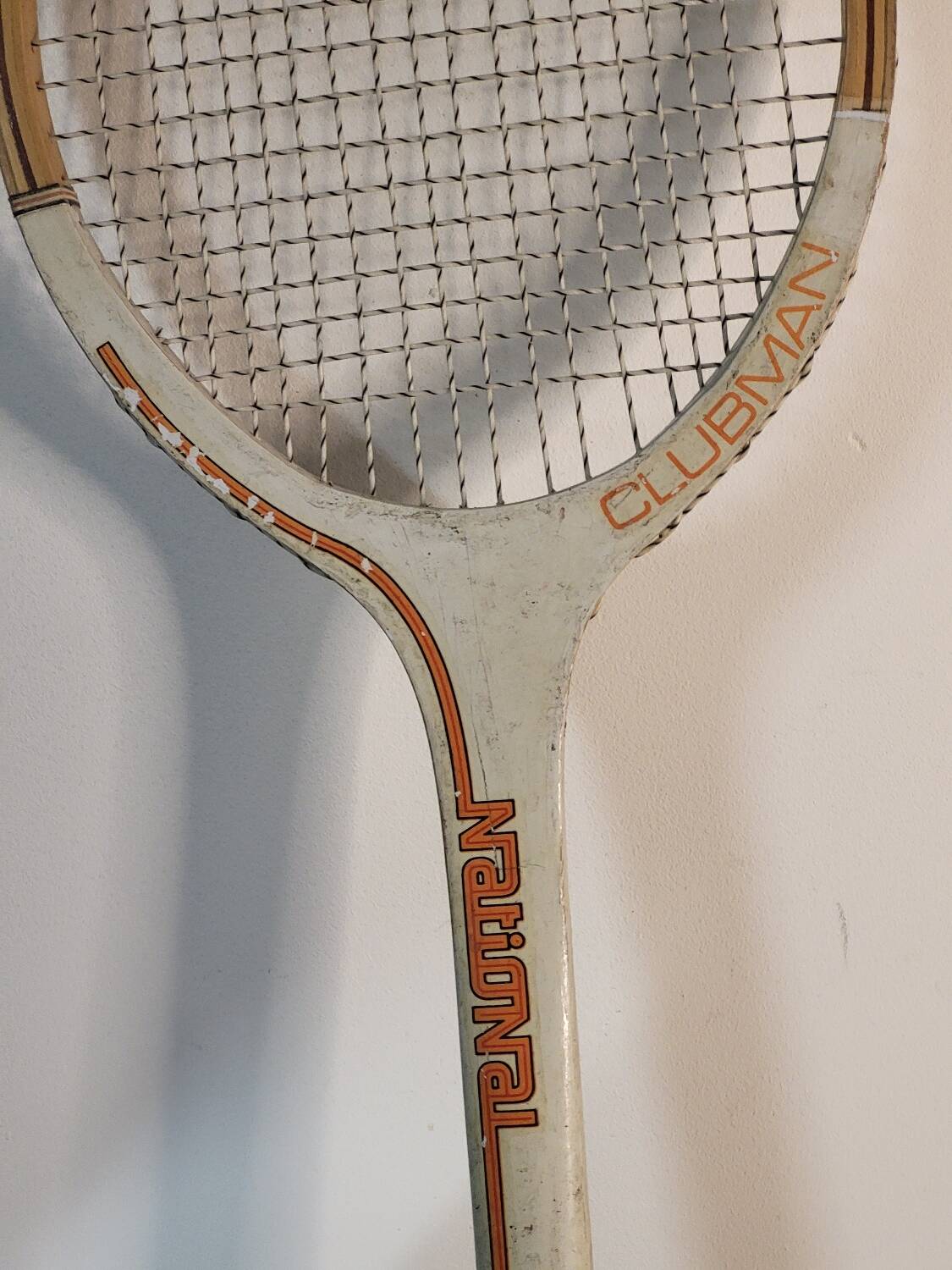 Vintage tennis racket