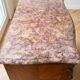 Antique Louis XV commode in wood and marble