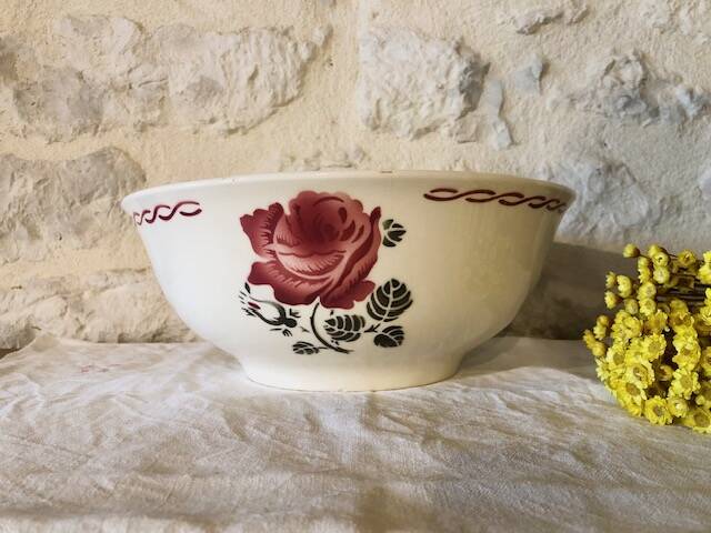 Badonviller Roses Salad Bowl