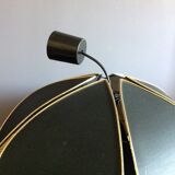 Flower hanging lamp 12 black petals