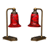 Pair of table lamps.