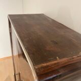 Bauhaus Wardrobe in Palisander Optic, Steel Tube and Chrome, Germany, 1930s