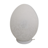 White egg lamp of the 1970