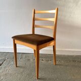 Lot de 4 chaises de salle à manger du milieu des années 1970 par Schreiber