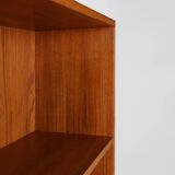 French vintage teak bookcase with 2 shelves from the 1960s