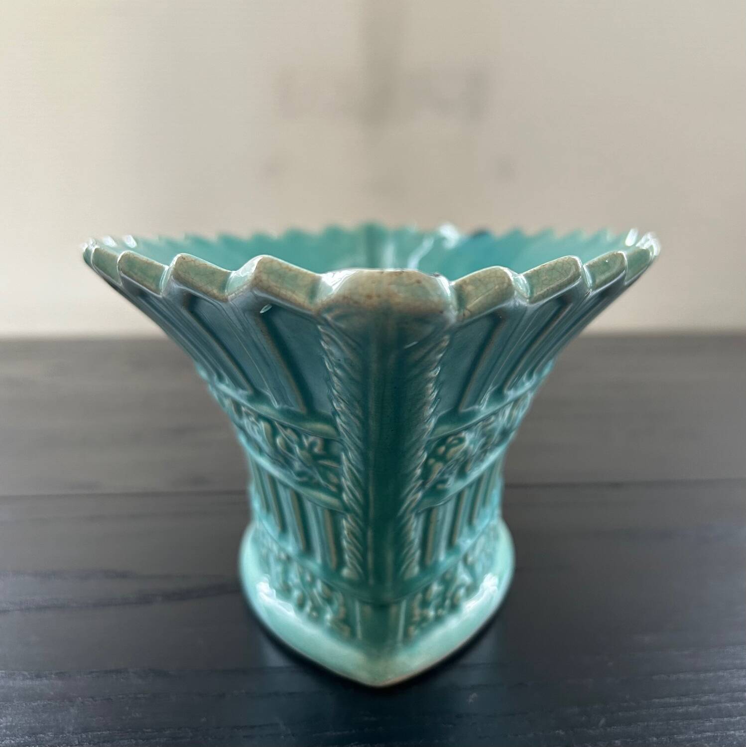 Turquoise slip cup