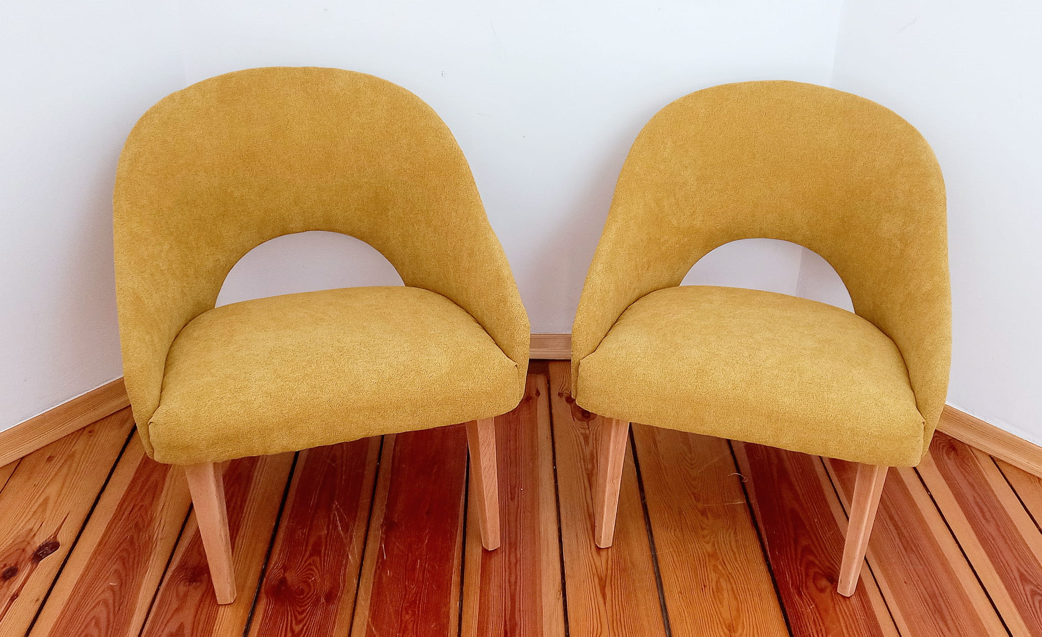 Paire de fauteuils proj. O. Haerdtl Ton Tchécoslovaquie, années 60