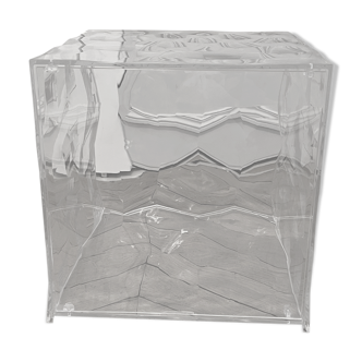 Optic storage with door - Kartell - Christal