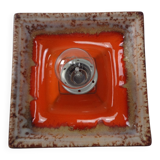 Pop Art Ceramic Wall Lamp, Germany, 1970s