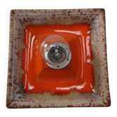 Pop Art Ceramic Wall Lamp, Germany, 1970s