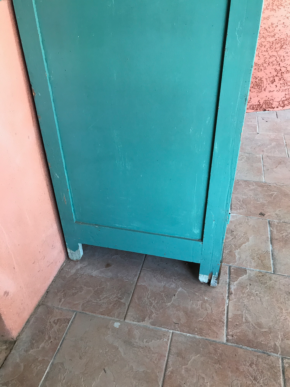 Former wooden dressing closet