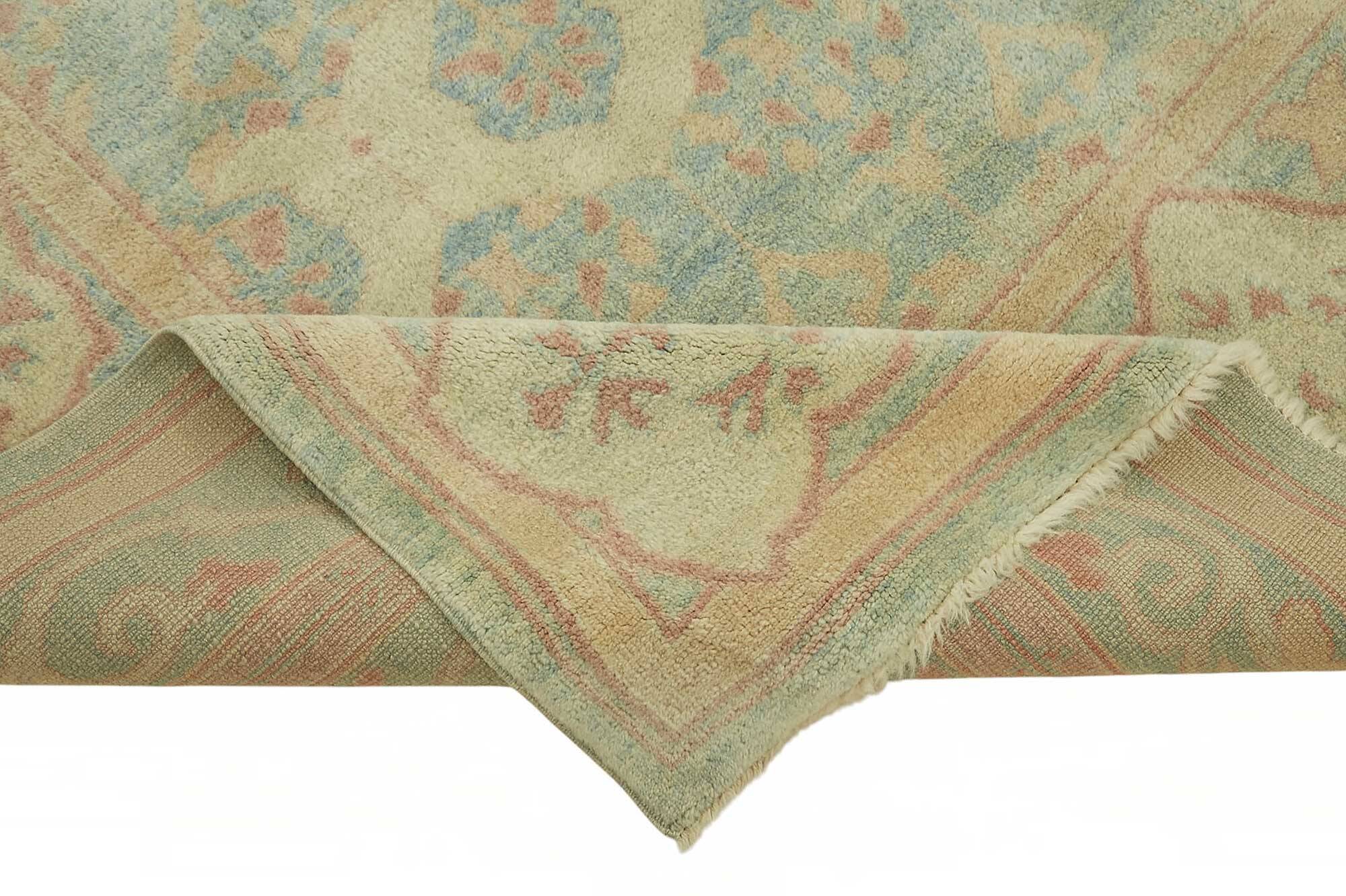 Turkish Handknotted Wool Oushak Rug 266 cm x 377 cm