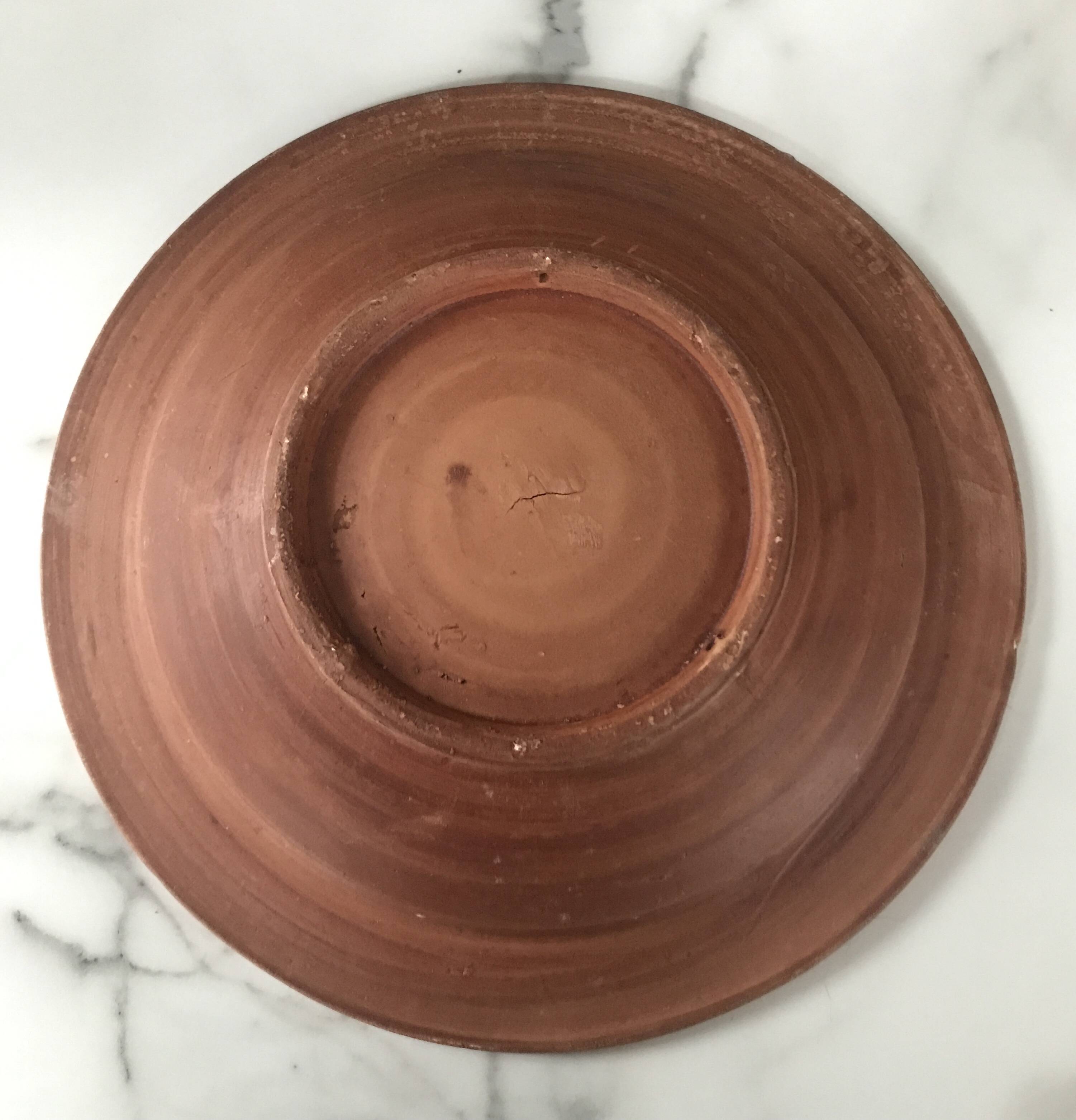 Oriental decorative plate