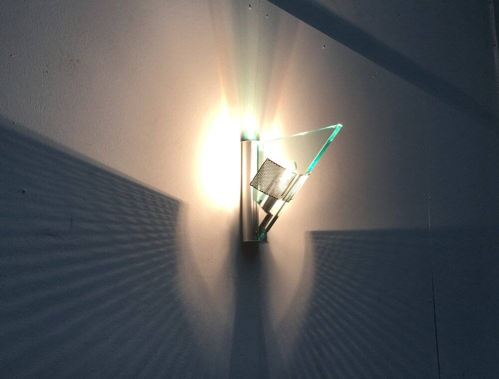 Vintage Italian Postmodern Icaro Sconce by Carlo Forcolini for Artemide, 1980s