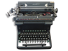 Machine à écrire du XIX