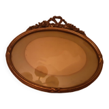 Louis xvi style stuck gilt wood hanging frame
