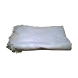 Tablecloth with vintage scalloped edge 200 X 250 cm