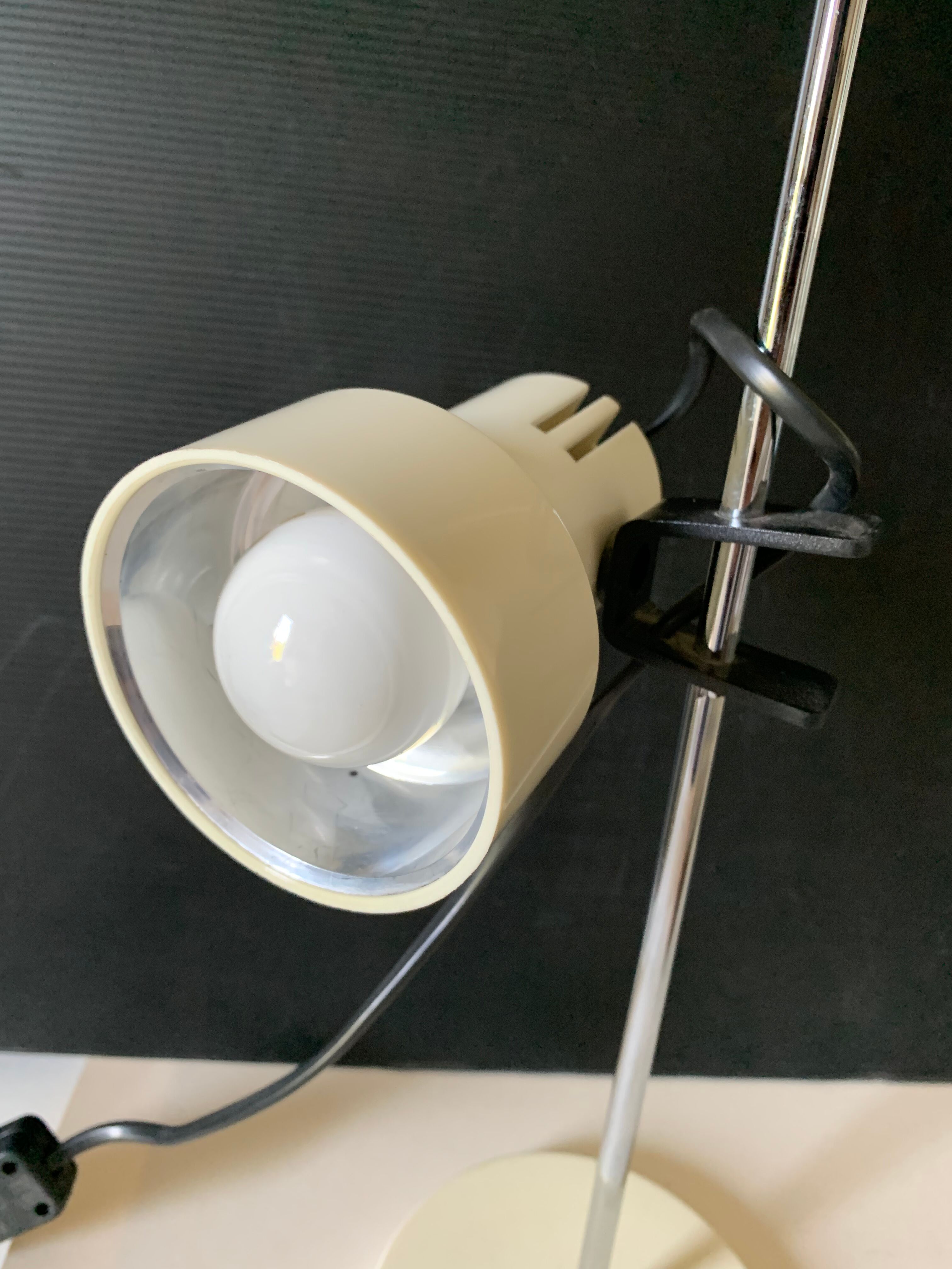 Vintage white desk lamp