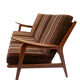 Teak 3-seater sofa, 1960s