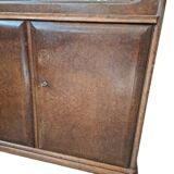 Vetrina Vintage Anni '40/'50 in Radica – Design Italiano Mid-Century