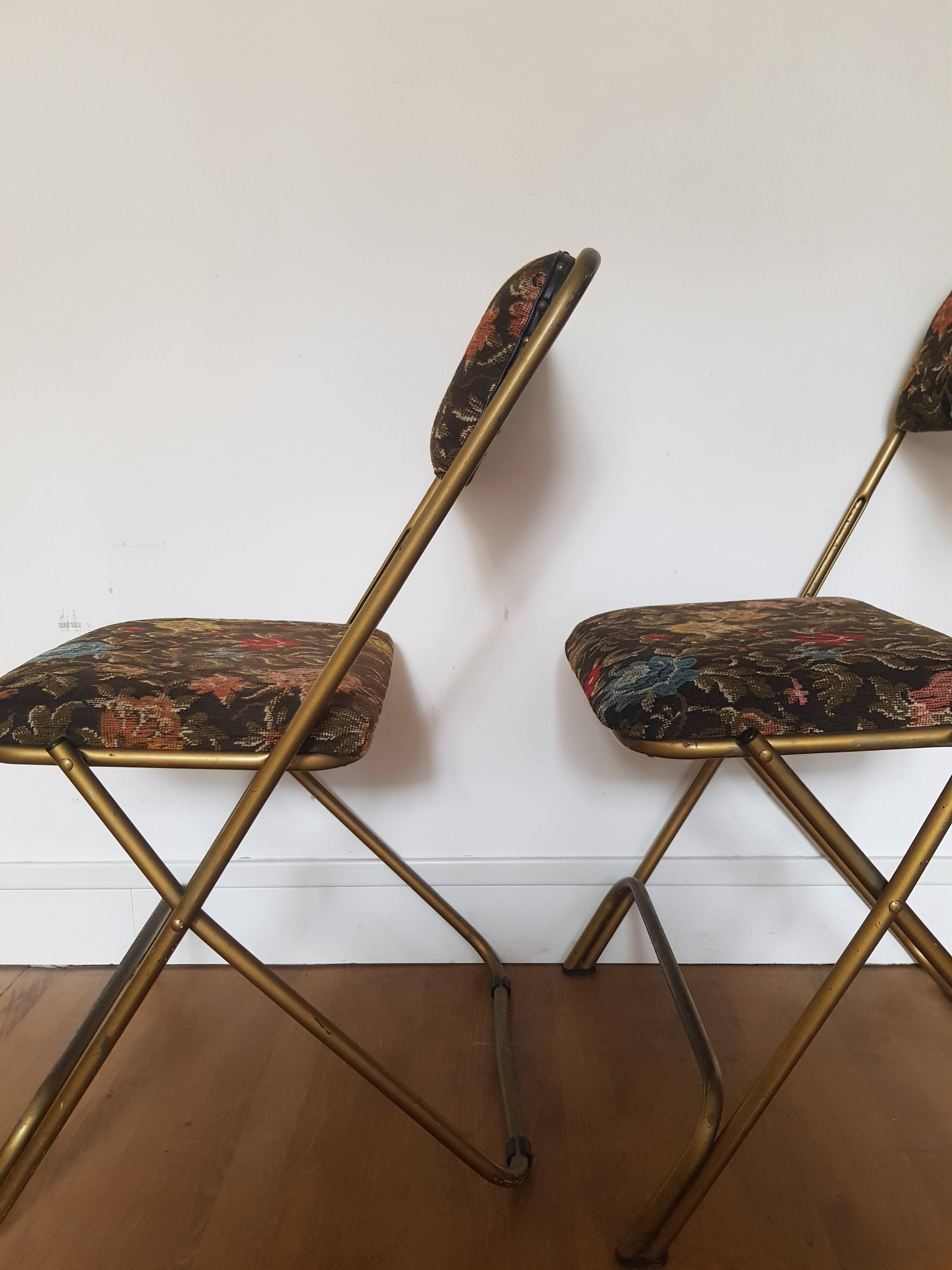 Set of 2 Lafuma folding chairs