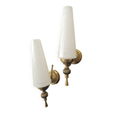 Pair of vintage 1960s wall sconces