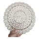 Holophane glass ceiling light - Ø 25 cm - H 9.5 cm