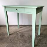 Ancienne petite table de ferme rénovée