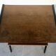 Console ou desserte noire et bois - design italien 1950