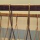 Vintage Scandinavian magazine rack