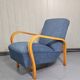 Pair of armchairs designed by K. Koželka & Antonín Kropáček for  Interier Praha Czechoslovakia 1950.