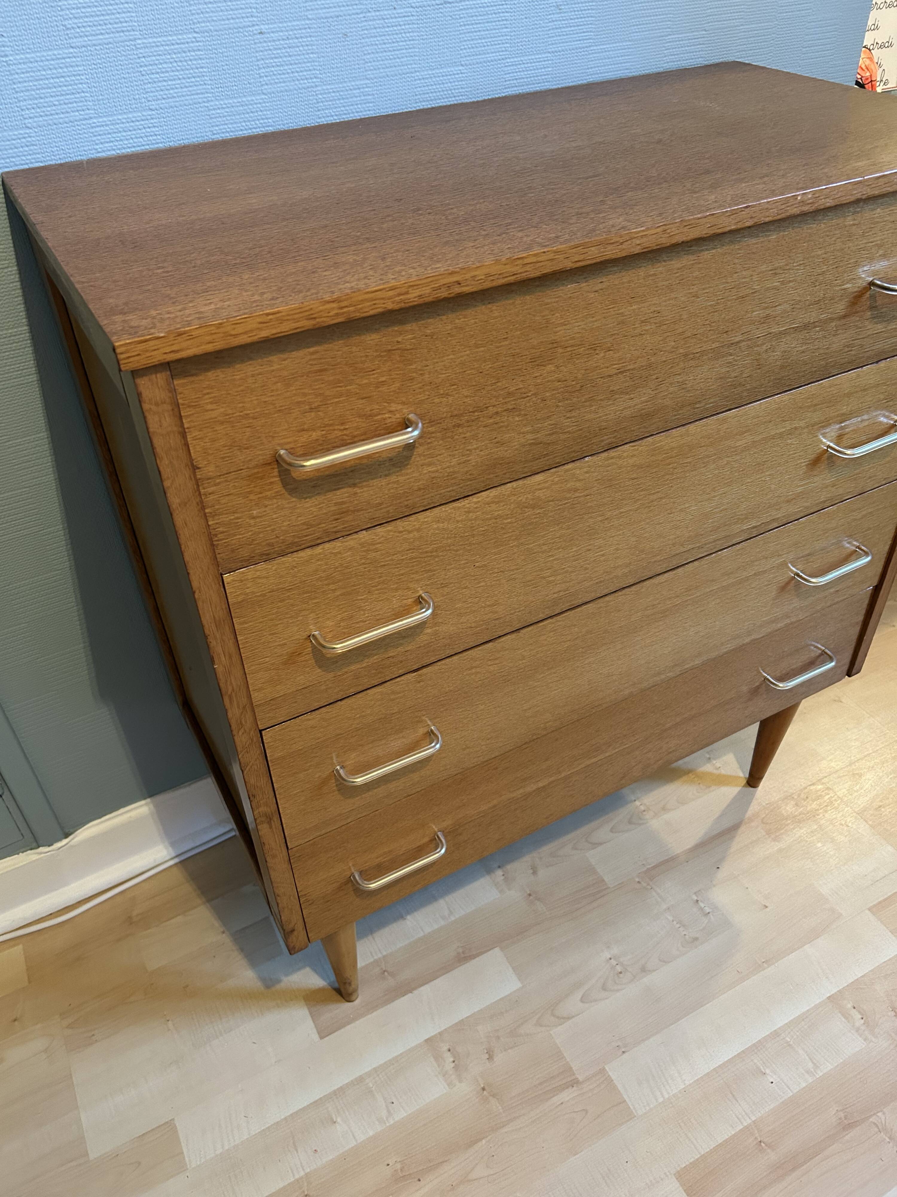 Vintage Scandinavian chest of drawers – 1950s/60s