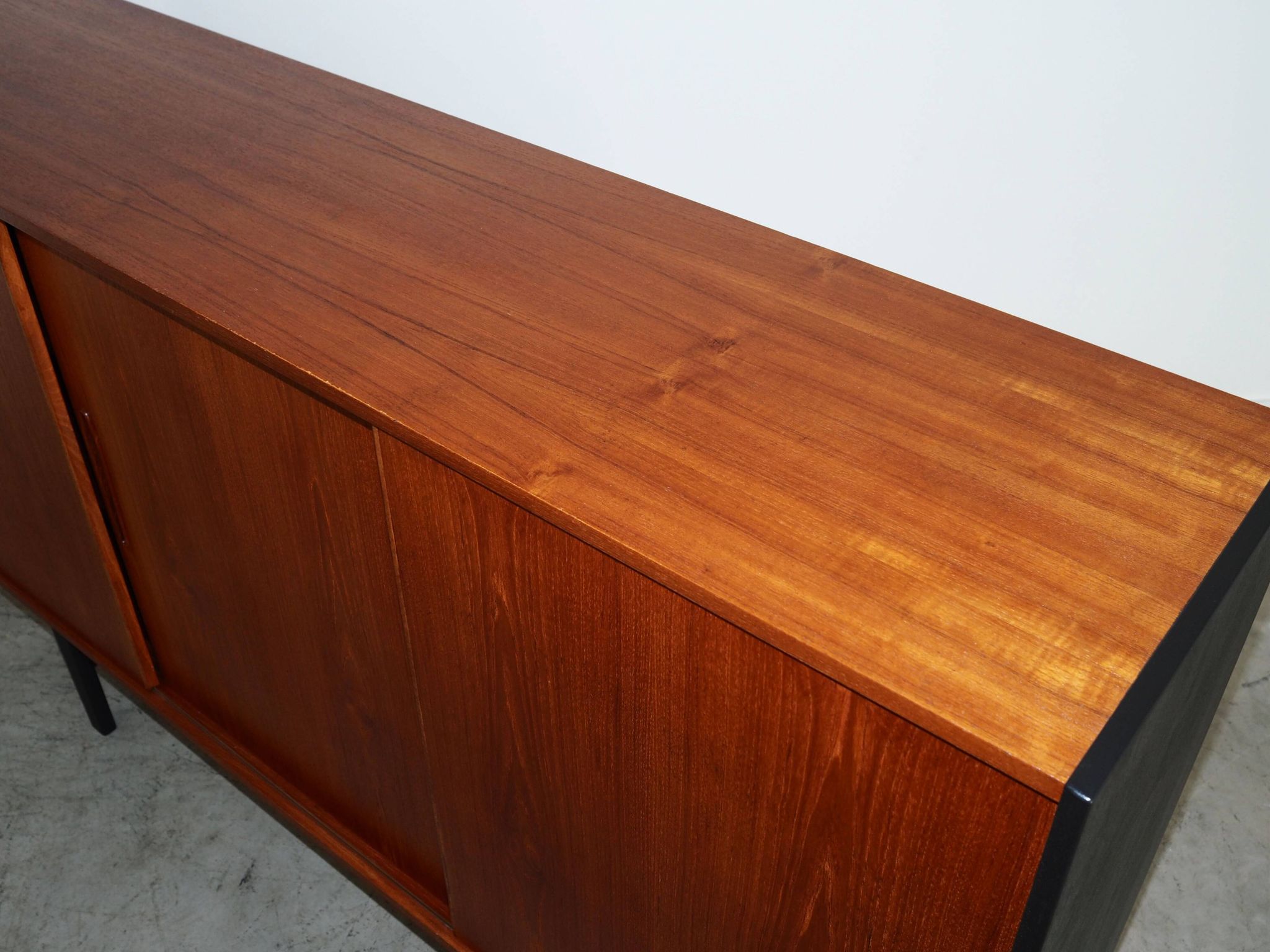 Teak highboard, Danish design, 1960s, production: Denmark