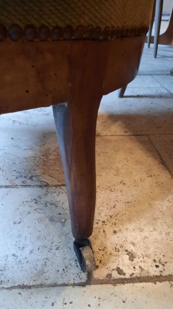 Fauteuil bergère style Louis Philippe