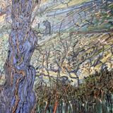 Huile sur toile vue du Brabant