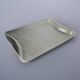 Willy Rizzo style ice effect lucite tray, Italy, circa 1970s