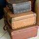 Lot of 3 vintage suitcases