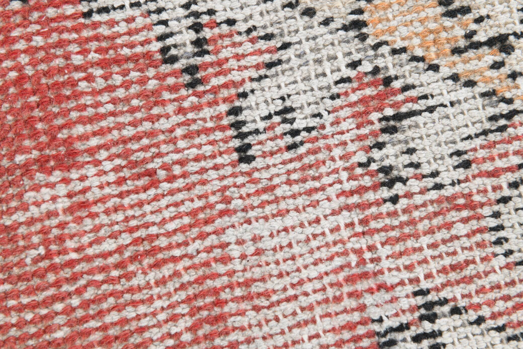 3x9 Rug For Hallway Antique Red Vintage Runner Rug, 102x261Cm SK 3931