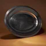 OVAL SERVING DISH, CHRISTOFLE, 1970s