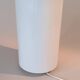 White metal tea light lamp, 1970.