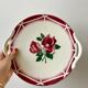 cake dish Digoin Sarreguemines model Cibon years 30-40