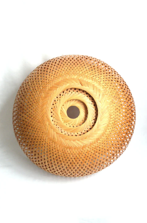 Bamboo lampshade