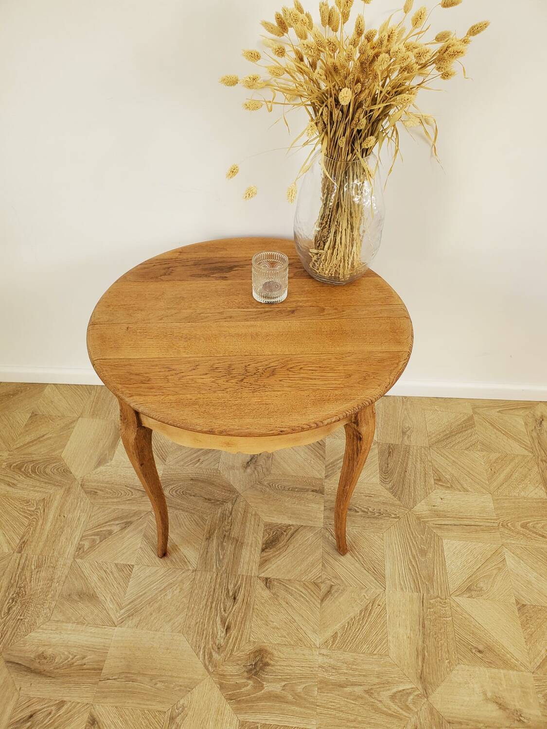 Table en bois ronde