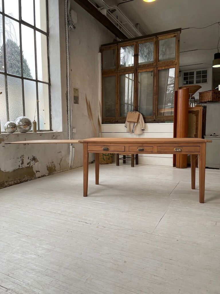 Cherry farm table - oak 2m60